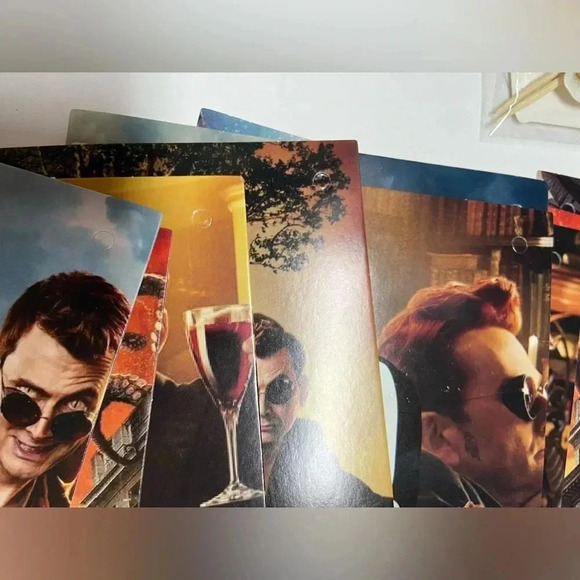 Good Omens - Happy Birthday Banner, Cake  Topper & Cupcake Toppers 🎉 - Picture 4 of 14